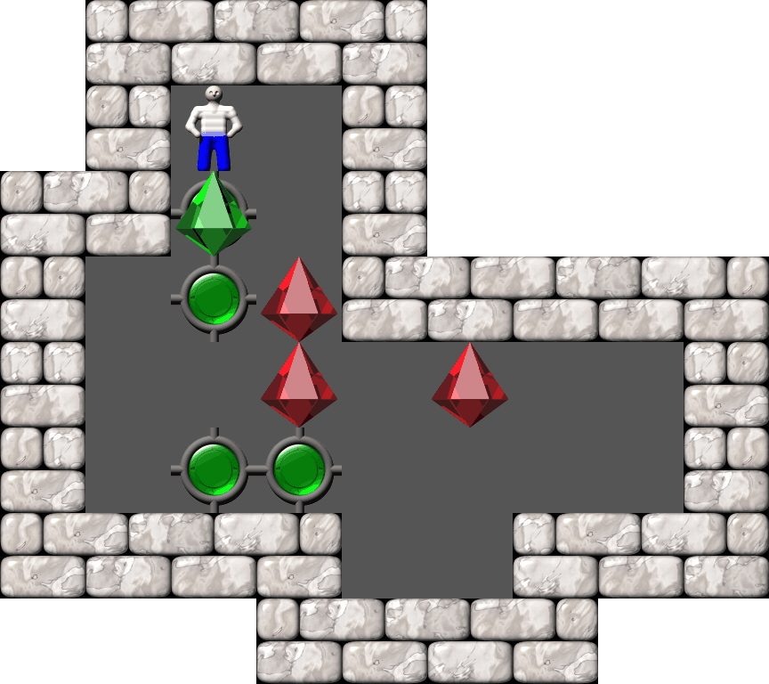 Sokoban Li Jin You Collection level 136